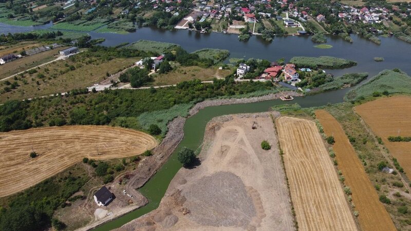 Snagov  Teren intravilan 1100 mp, exterior vest Vladiceasca