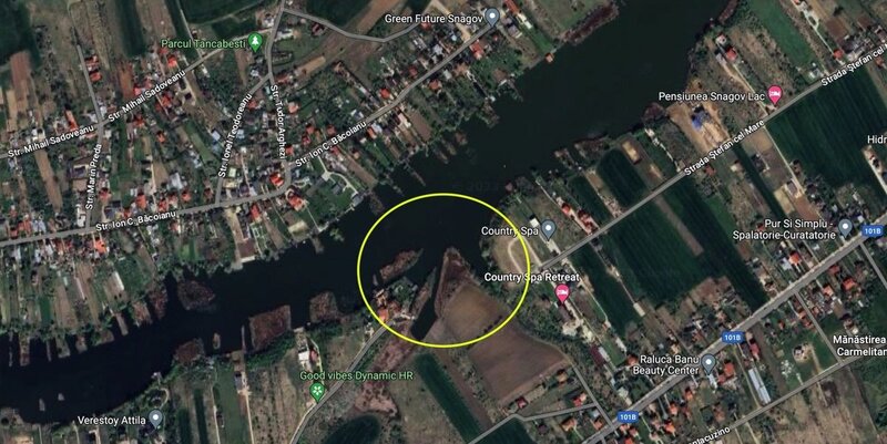 Snagov  Teren intravilan 1100 mp, exterior vest Vladiceasca